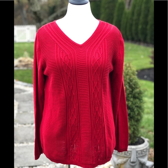 Talbots Sweaters - Red Sweater by Talbots